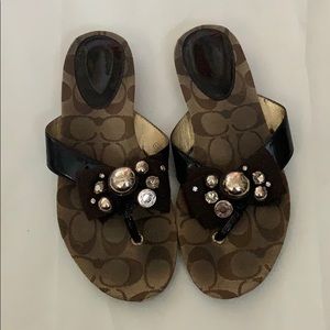 Coach sandals